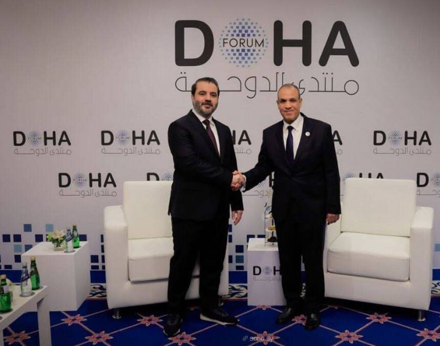 Egyptian, Syrian Foreign Ministers Meet in Doha