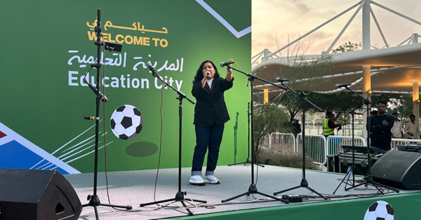 Filipino Artist Performs at FIFA Arab Cup in Qatar